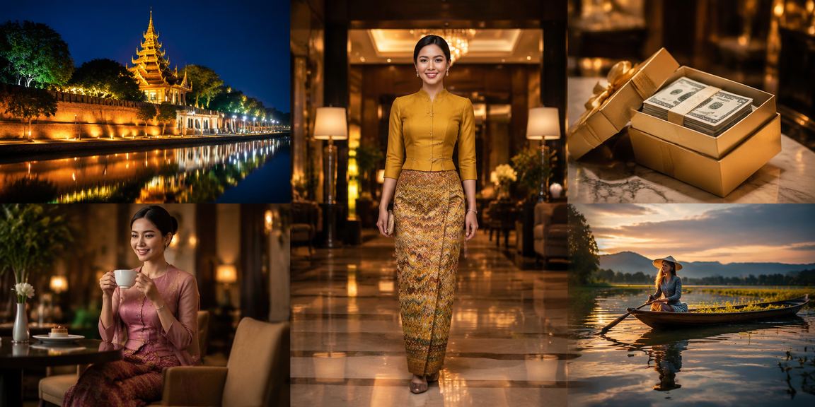 မန္တလေး နန်းတော်နောက်ခံ စလော့ဂိမ်းကစားသူများ